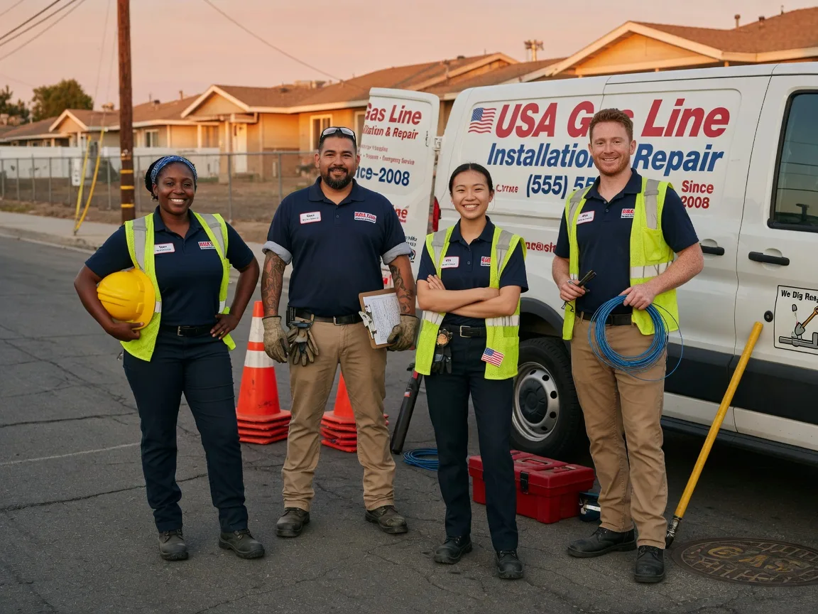 Gas Line Installation company in Lake George, MN
